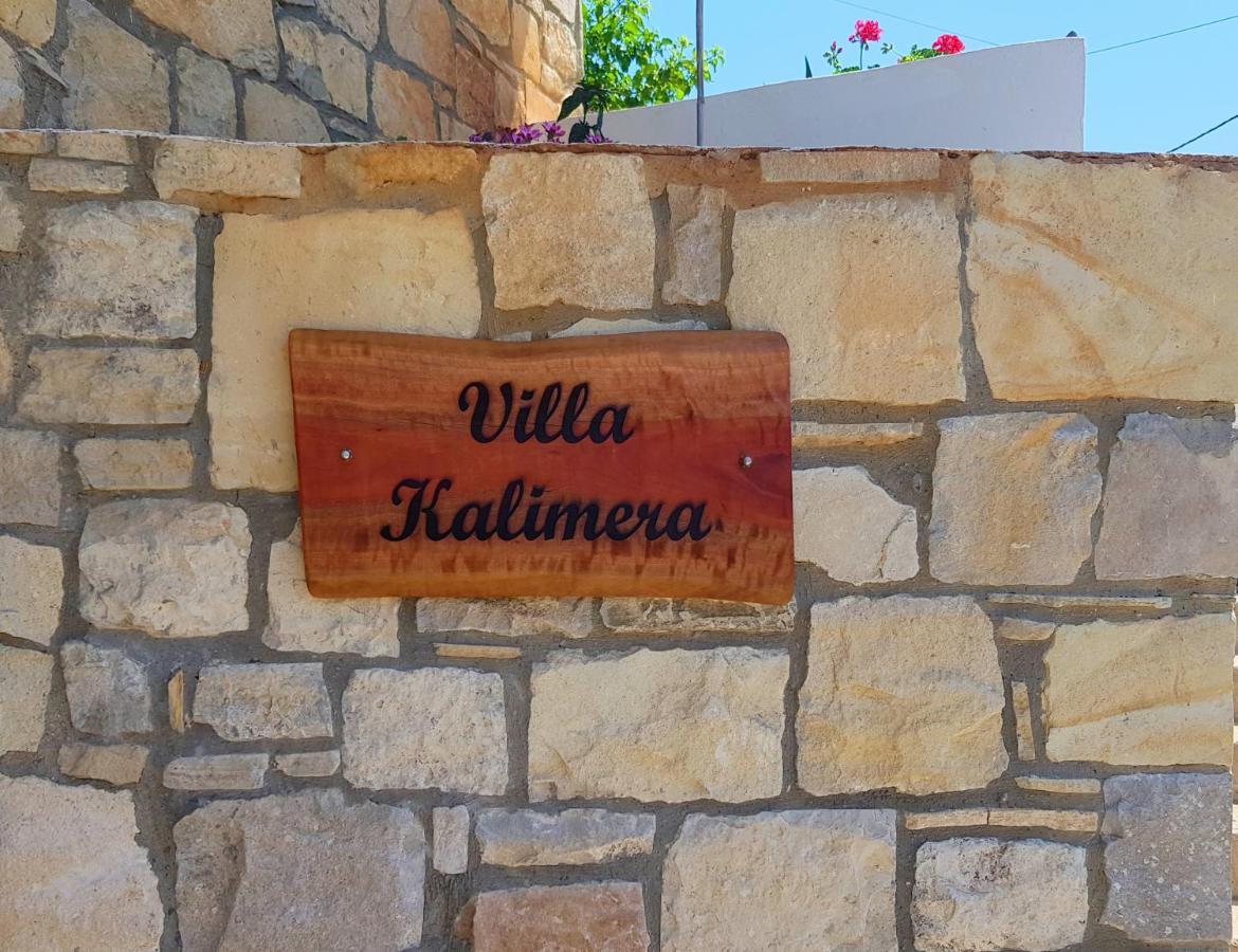 New Villa Kalimera, View To Falasarna Beach Plátanos 외부 사진