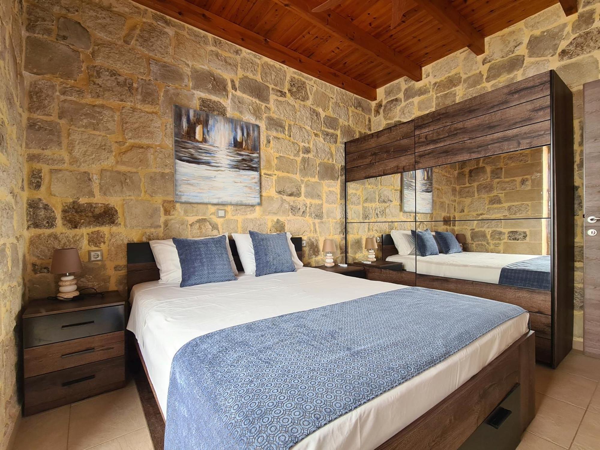 New Villa Kalimera, View To Falasarna Beach Plátanos 외부 사진